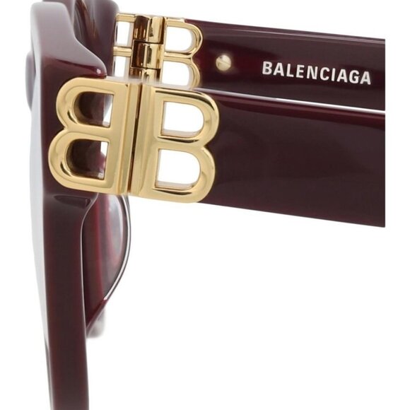 Balenciaga Womens Round/Oval Violet Violet Transparent Fashion Designer Eyewear - Picture 4 of 4